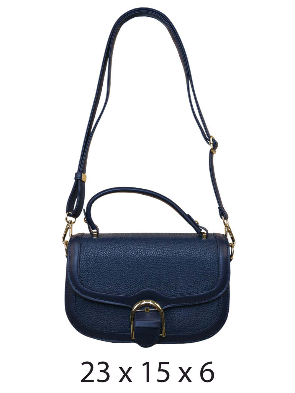 Torba 32 - small buckle bag - blue