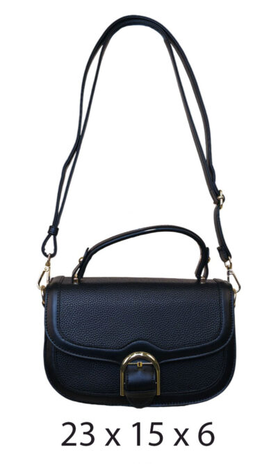 Torba 32 - small buckle bag - black