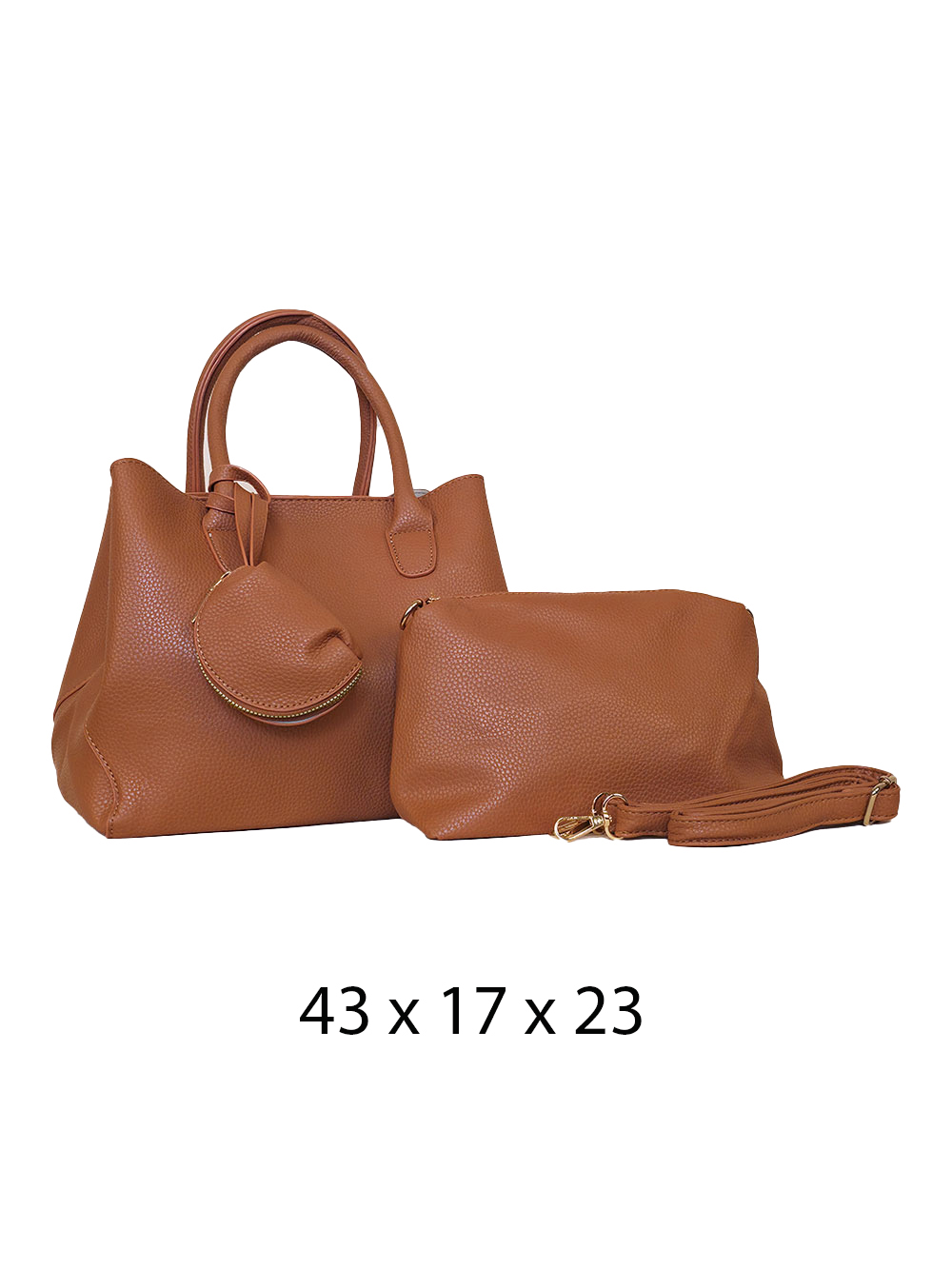 Torba 36 - 2/1 oval ceker - brown