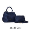 Torba 36 - 2/1 oval ceker - royal blue