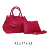 Torba 36 - 2/1 oval ceker - red