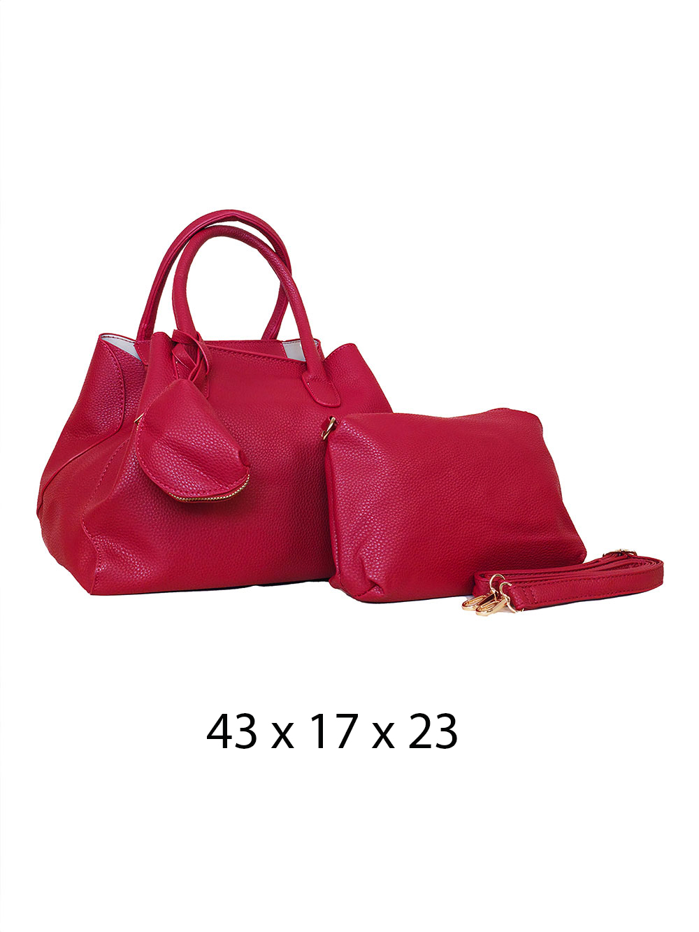 Torba 36 - 2/1 oval ceker - red