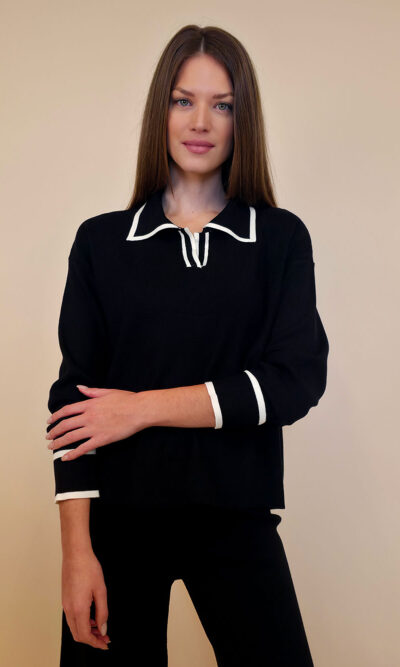 Pulover 58 Hadar - plt UN - black