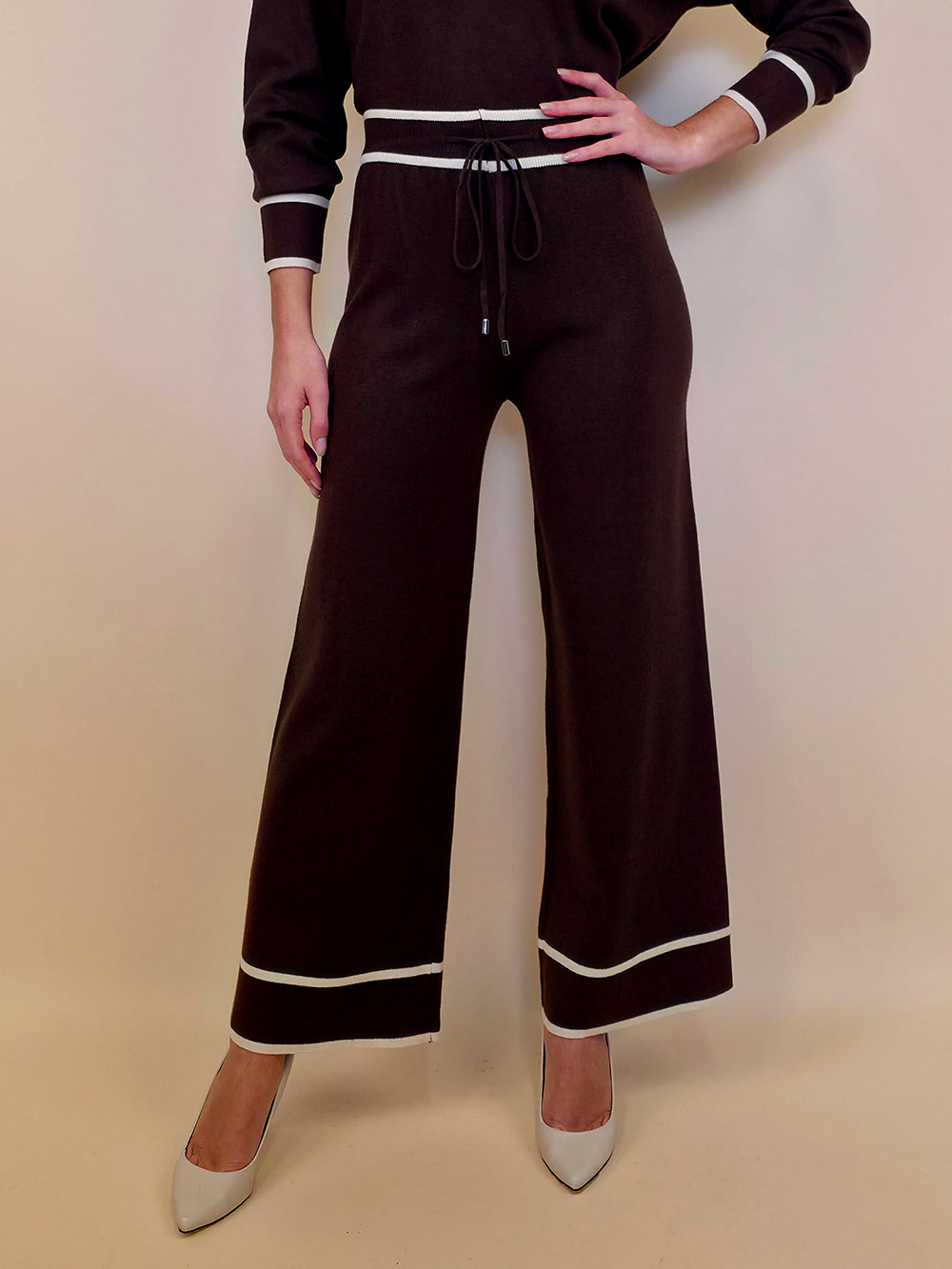 Hlače 55 Edgar - plt UN - coffee