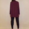 Kardigan 44 Creswell - jersey UN - plum