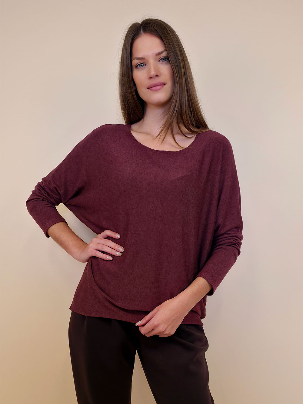 Majica 31 Wyoming - jersey UN - plum