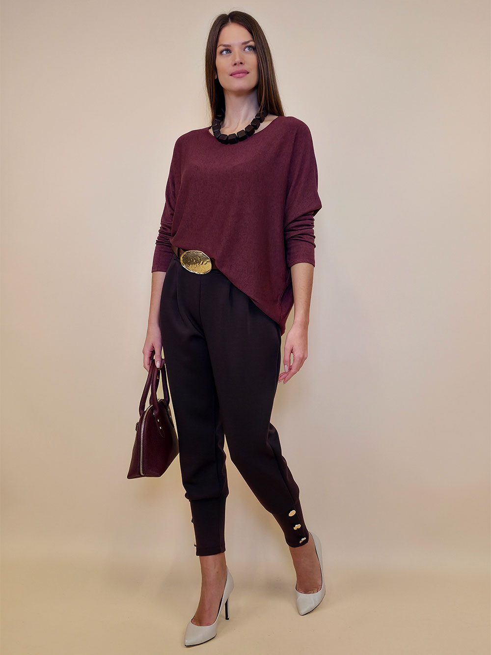 Majica 31 Wyoming - jersey UN - plum