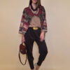 Jakna 52 DeLand/D - ecco suede - Dark Day in Positano - burgundy