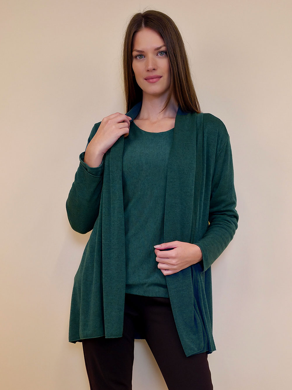 Kardigan 44 Creswell - jersey UN - ottanio