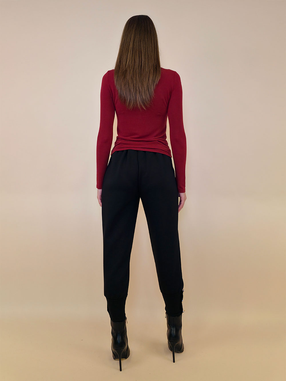 Majica 44 Wahoo - plt UN - burgundy