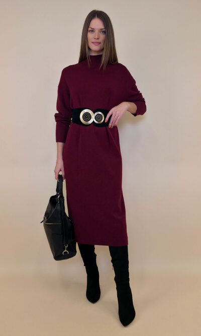 Haljina 60 Knoxville - plt UN - burgundy