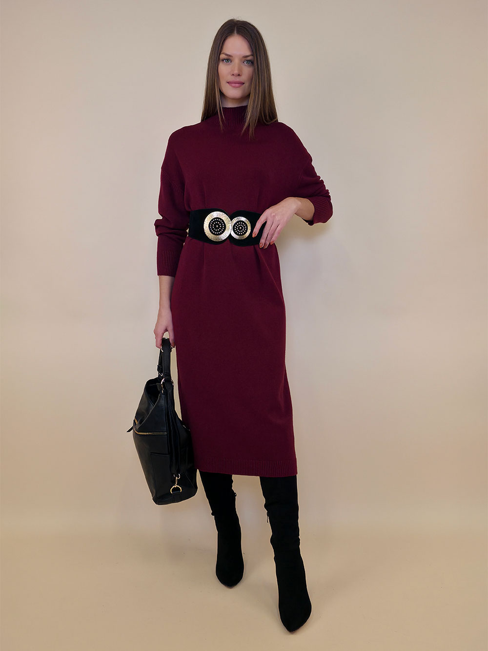 Haljina 60 Knoxville - plt UN - burgundy
