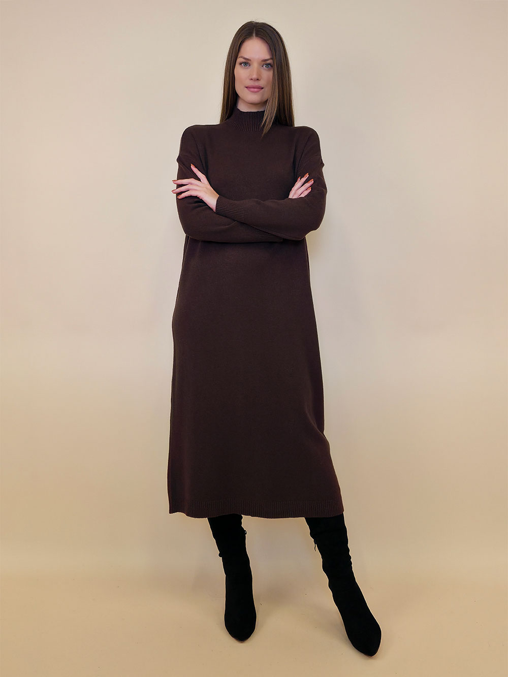 Haljina 60 Knoxville - brown - Slika 3