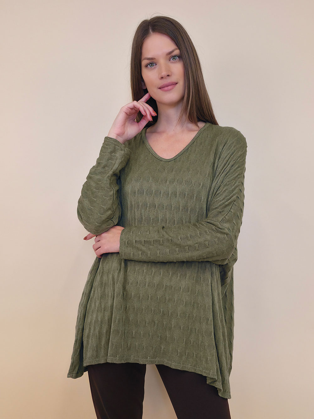 Pulover 42 Barron - jersey UN - military