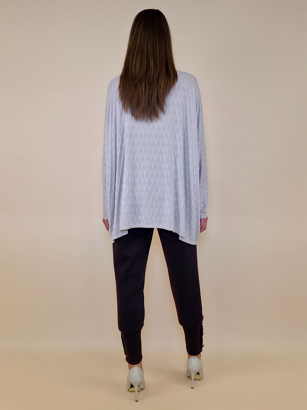 Pulover 42 Barron - jersey UN - beige