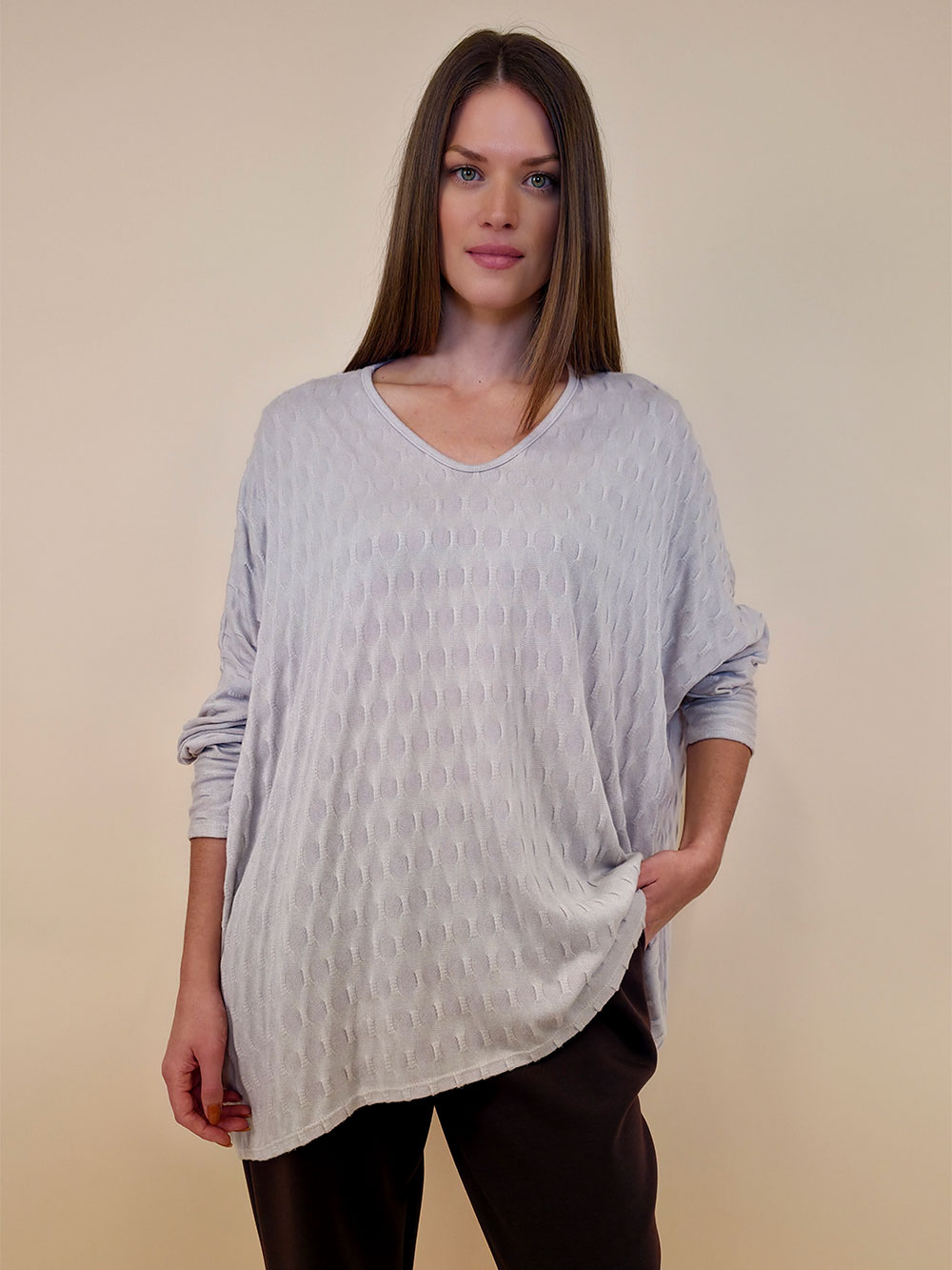 Pulover 42 Barron - beige - Slika 2