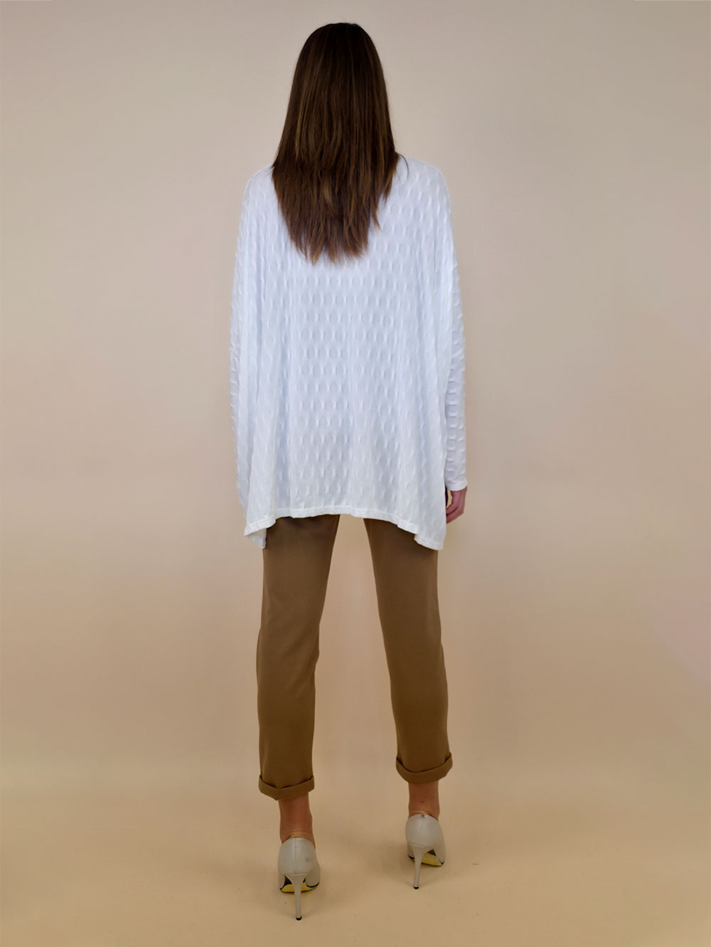 Pulover 42 Barron - panna - Slika 3