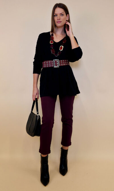 Pulover 42 Barron - jersey UN - black