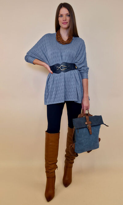 Pulover 42 Barron - jersey UN - jeans