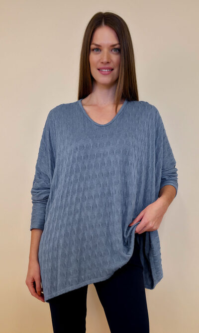 Pulover 42 Barron - jersey UN - jeans