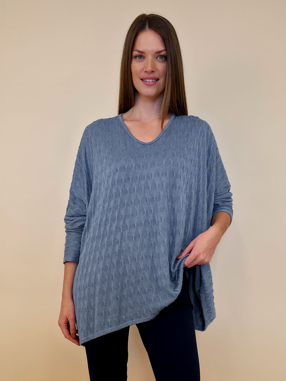 Pulover 42 Barron - jersey UN - jeans