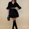 Haljina 69 Nebraska - pr/camoshio suede touch tufne - black