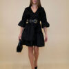 Haljina 69 Nebraska - pr/camoshio suede touch pjege - black