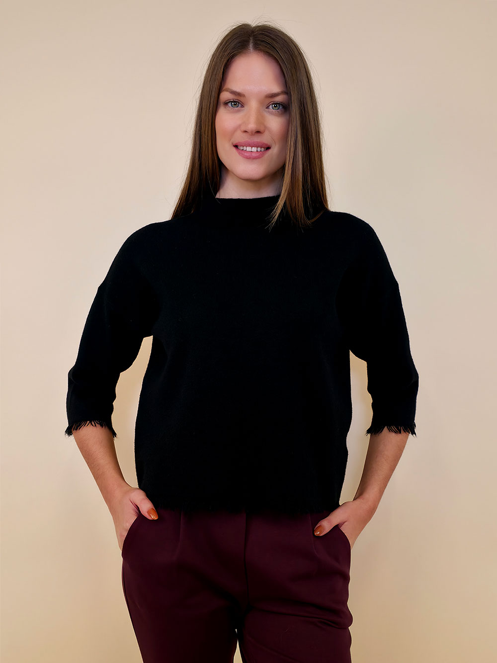 Pulover 43 Hanahan - plt UN - black