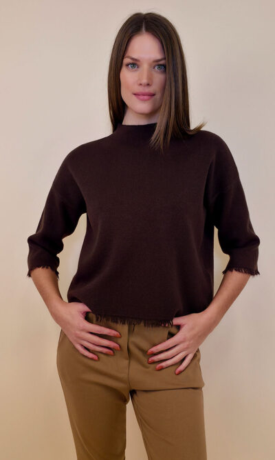 Pulover 43 Hanahan - plt UN - caffee