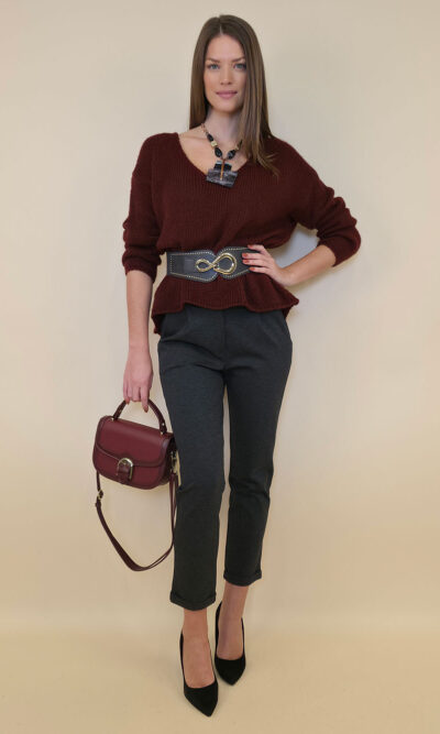 Hlače 48 Rocky - PR UN - antracit