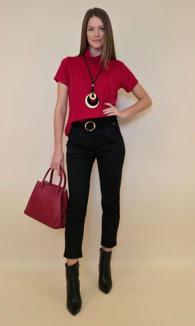 Hlače 48 Rocky - PR UN - black