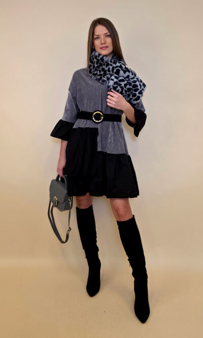 Haljina 55 Nebraska - jersey UN ciniglia - grey