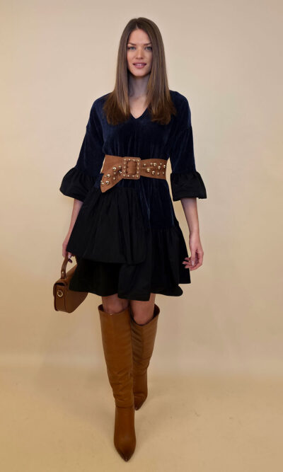 Haljina 55 Nebraska - jersey UN ciniglia - navy