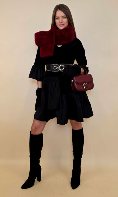 Haljina 55 Nebraska - jersey UN ciniglia - black