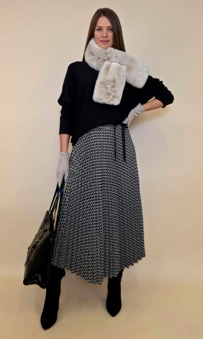 Suknja 69 Sephora Print- black