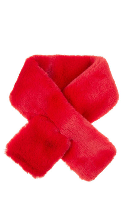 Šal 28 - AM ecco krzno Furro UN - red