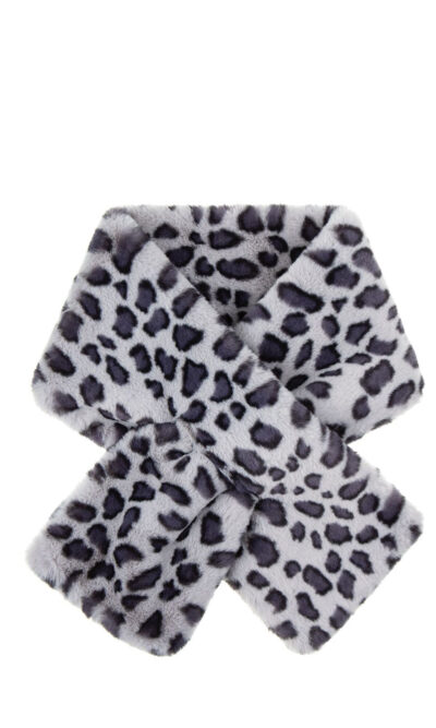 Šal 28 - AM ecco krzno Furro UN - animal grey