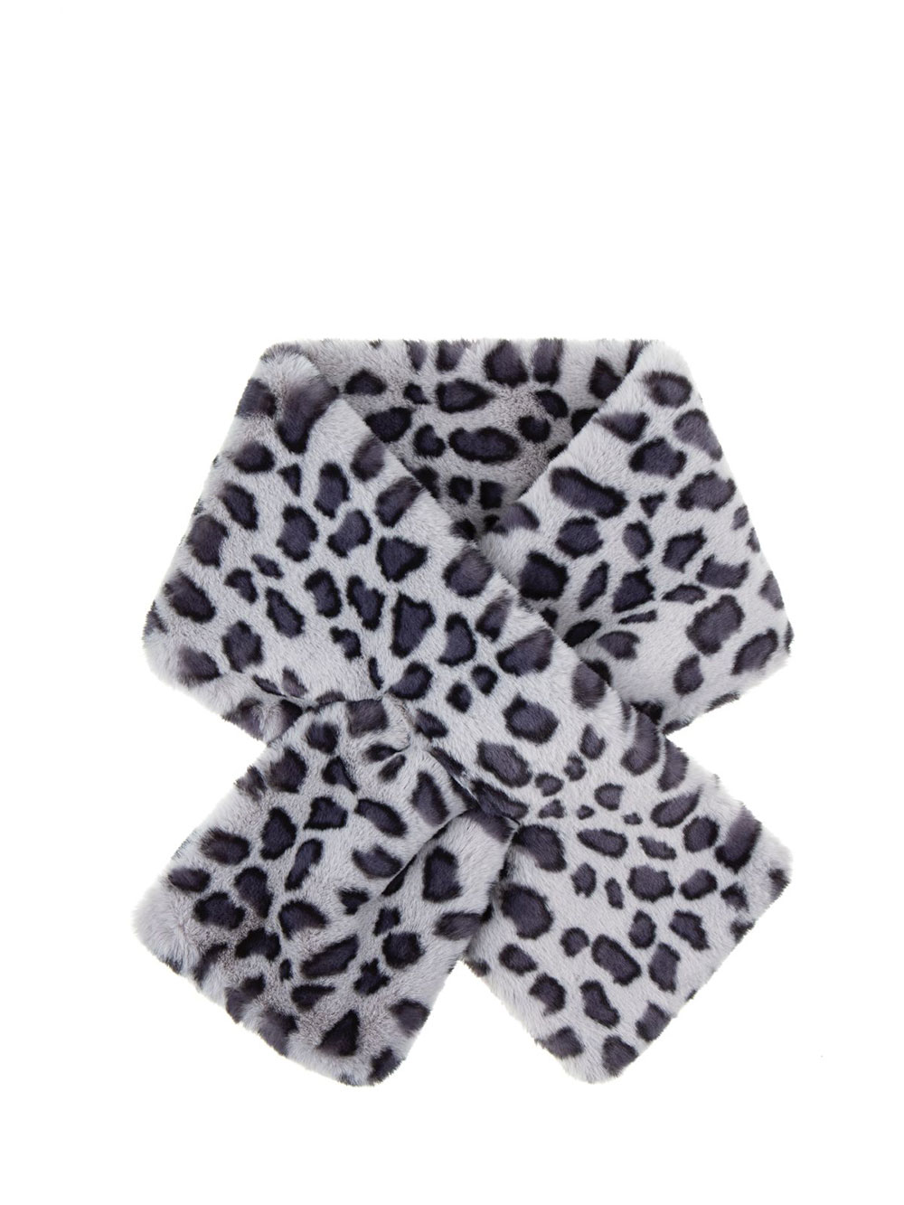 Šal 28 - AM ecco krzno Furro UN - animal grey