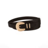 Remen 32 - AM uži double belt - black