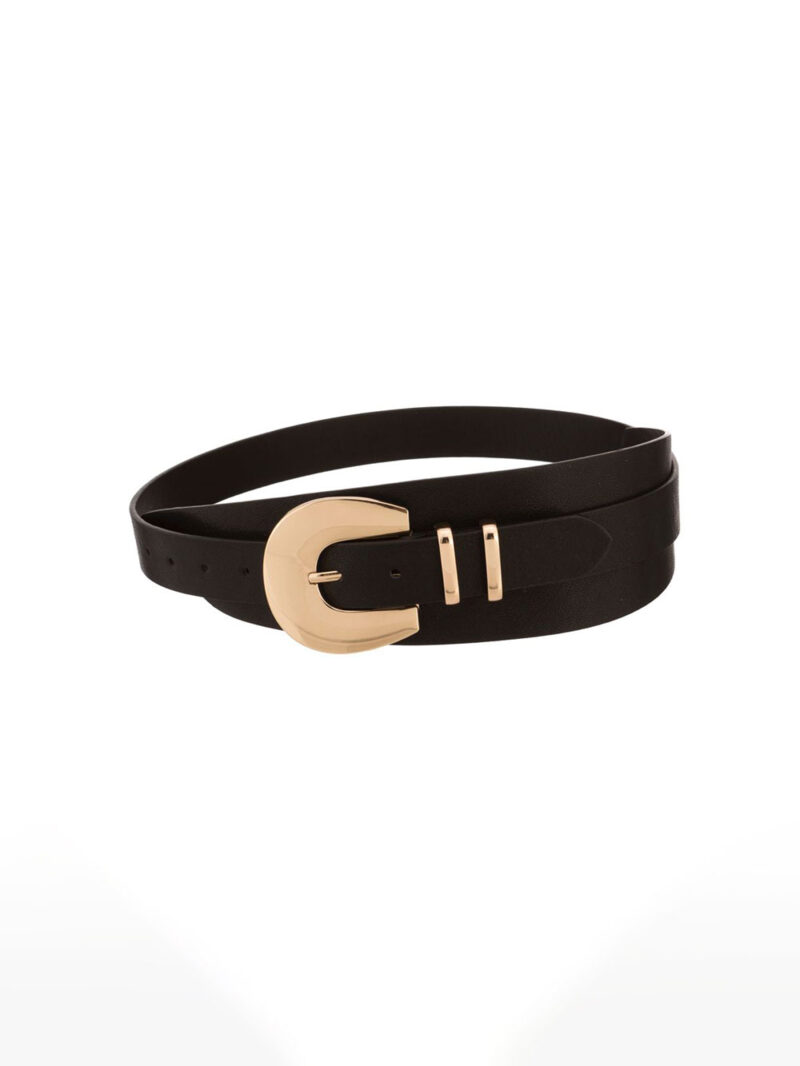Remen 32 - AM uži double belt - black