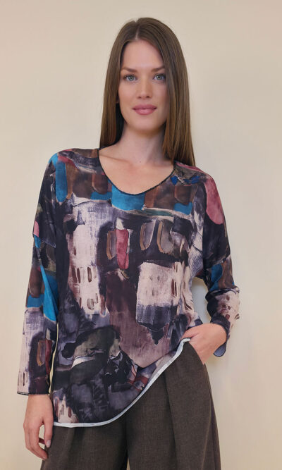 Majica 32 Pretty - jersey - Positano black