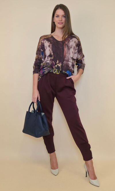 Majica 32 Pretty - jersey - Positano brown