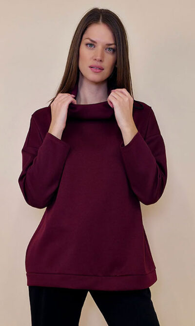 Spencer - burgundy