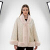 Cape 70 Mer Rouge - ecco fur/šljokice - beige