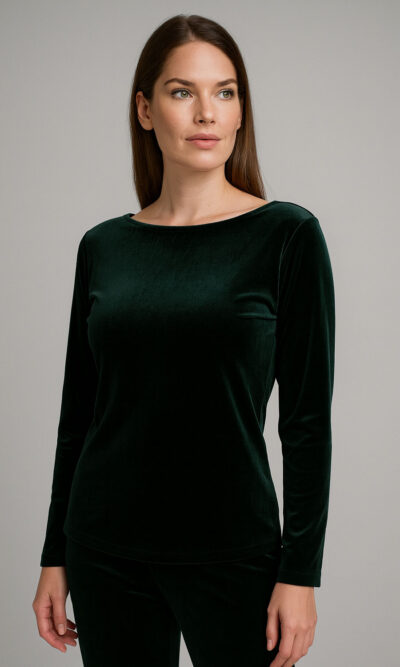 Majica 31 De Witt - velvet UN - b.green