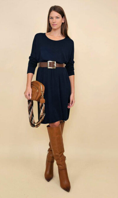 Haljina 48 Pocatello - plt UN - navy