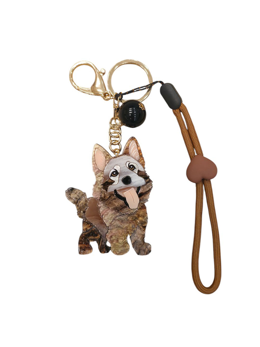 Privjesak 28 - Corgi strap - brown