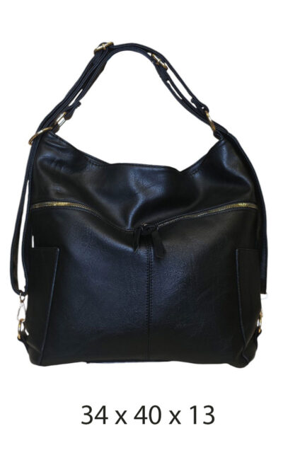Torba 34 - big side pockets - black