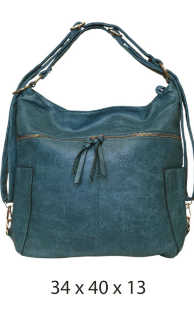 Torba 34 - big side pockets - l.blue