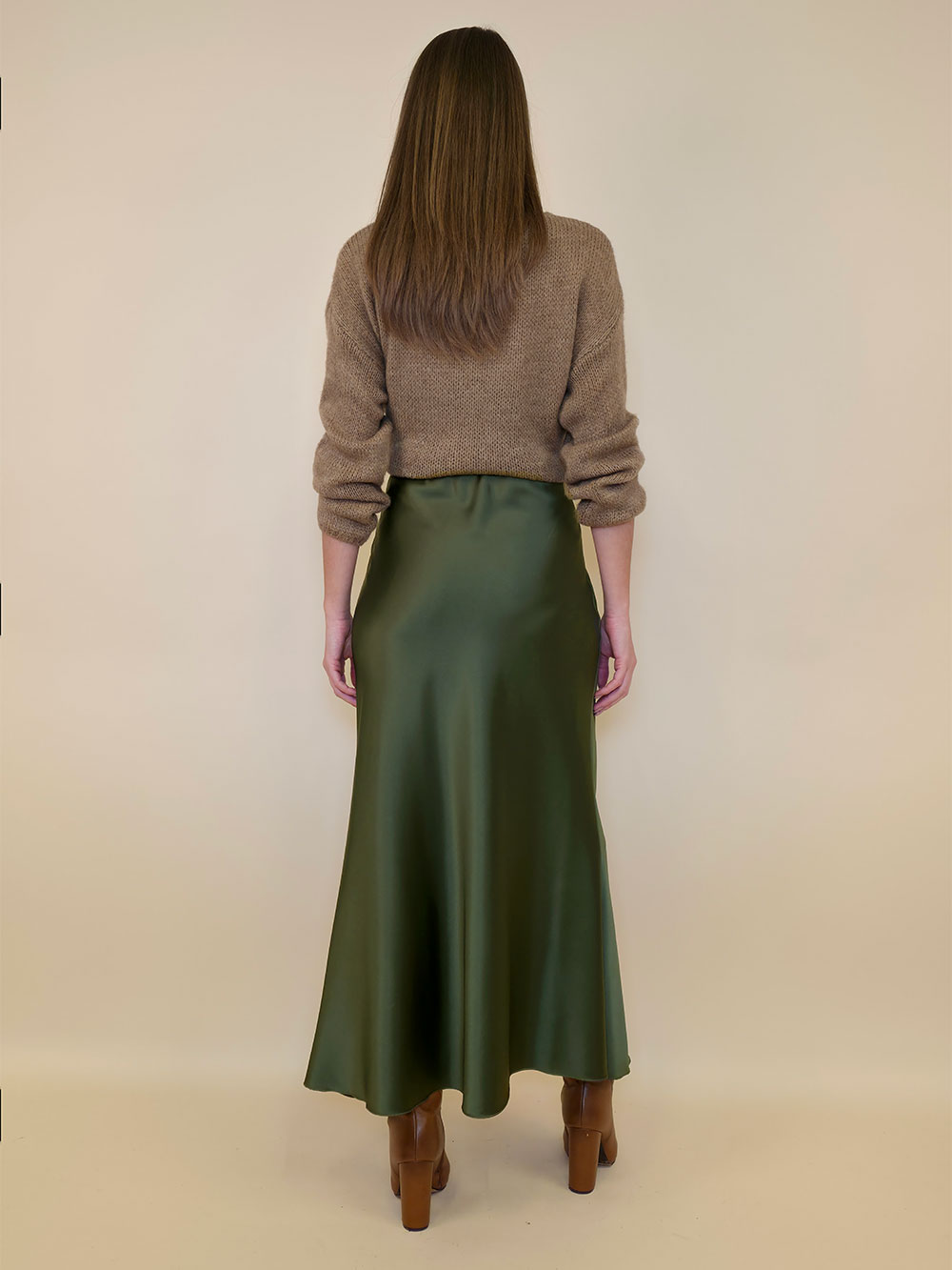 Suknja 48 Osceola - saten UN - military